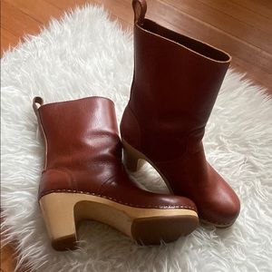 Swedish Hasbeens toffel clog boots